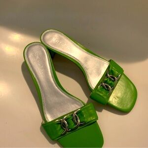 Summer slide and go shoes. very stylish and super comfortable. priced to sell.
